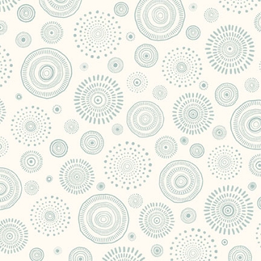Mini Menagerie - P & B Textiles - 6121ET - Tossed Geo Wheels